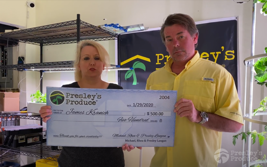 Presley’s Produce “Do What You Want Scholarship”